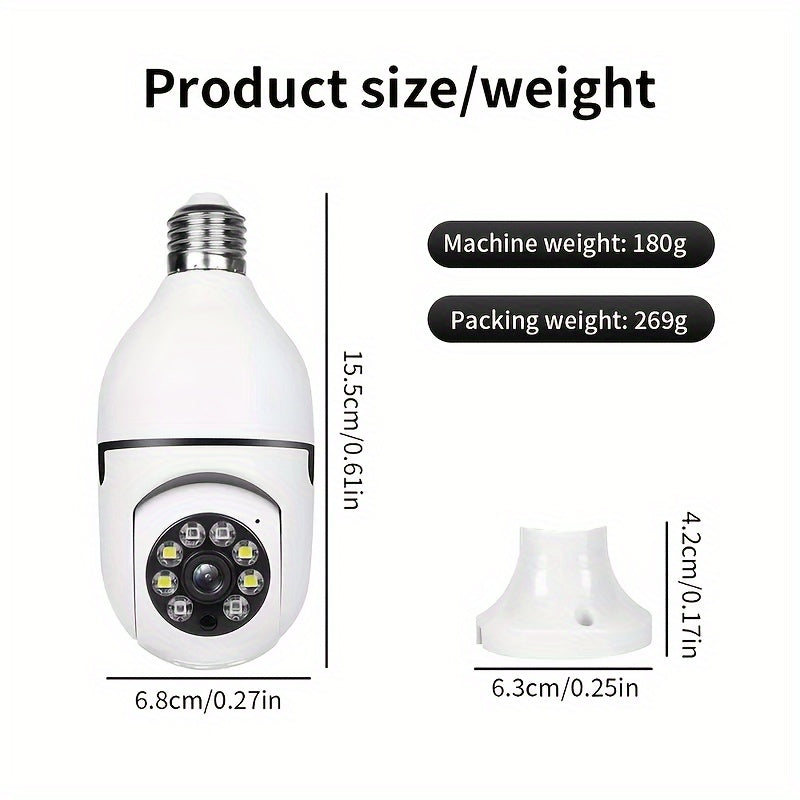 VisionGuard Smart-Lampen-Kamera – Sicherheit und Komfort für dein Zuhause