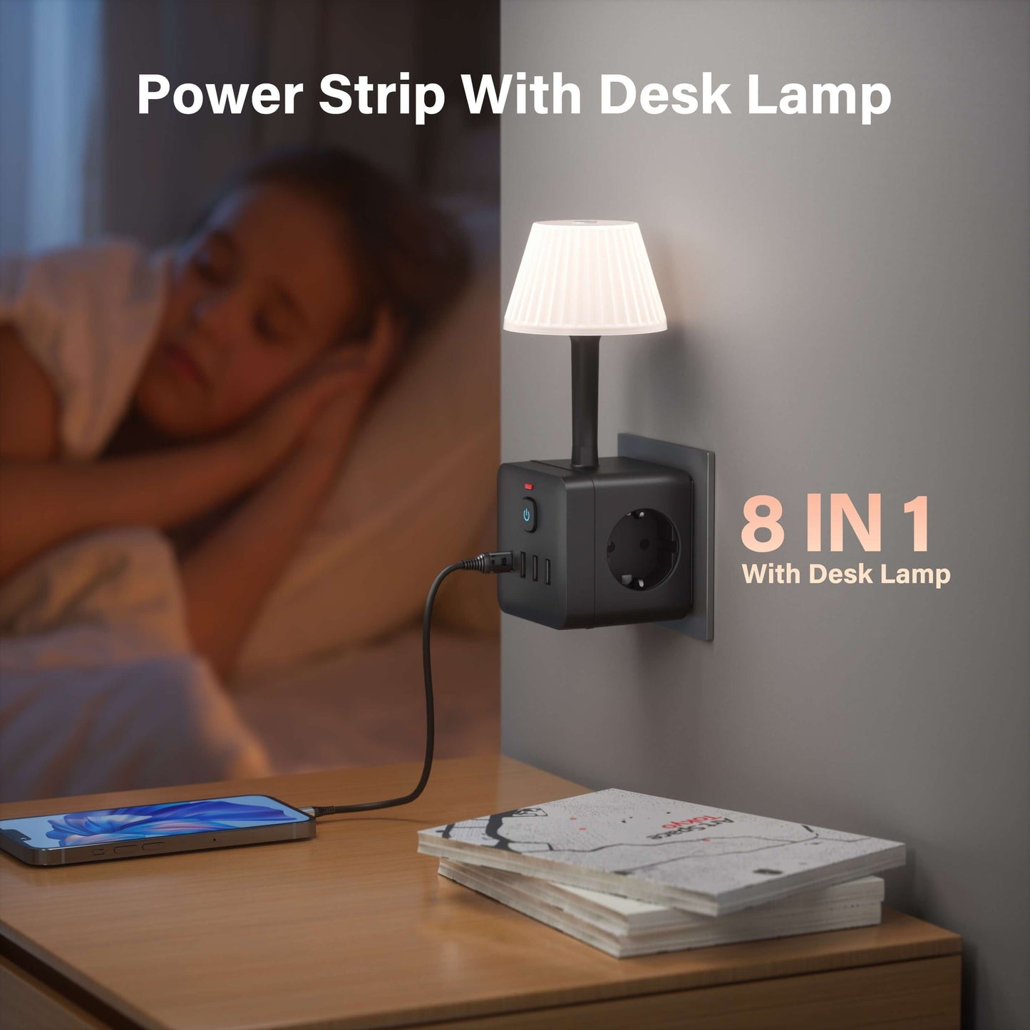 Smart 8-in-1 Nachtlampe – Für Smarte Lösungen und Beleuchtung
