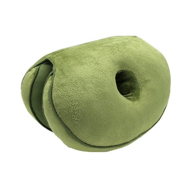 DualComfort Sitzkissen – Ergonomische Unterstützung für Rücken und Hüften