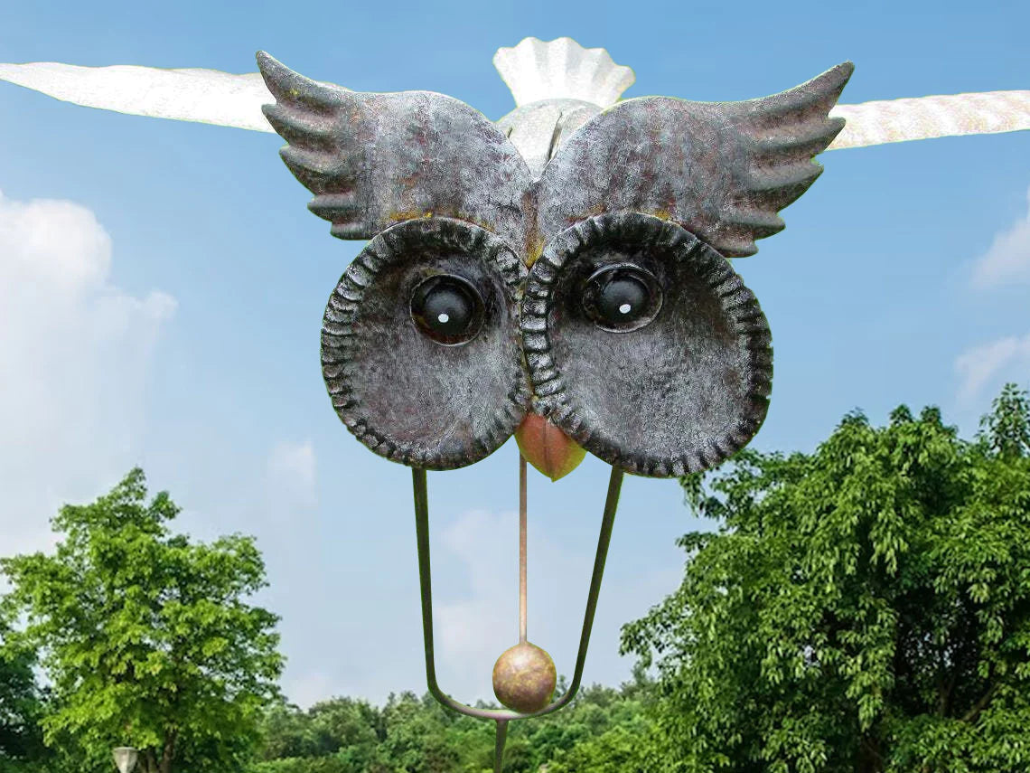 Metall Vogel Windgenerator - Dekorative Gartenornamente