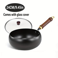 24cm mit Glasdeckel