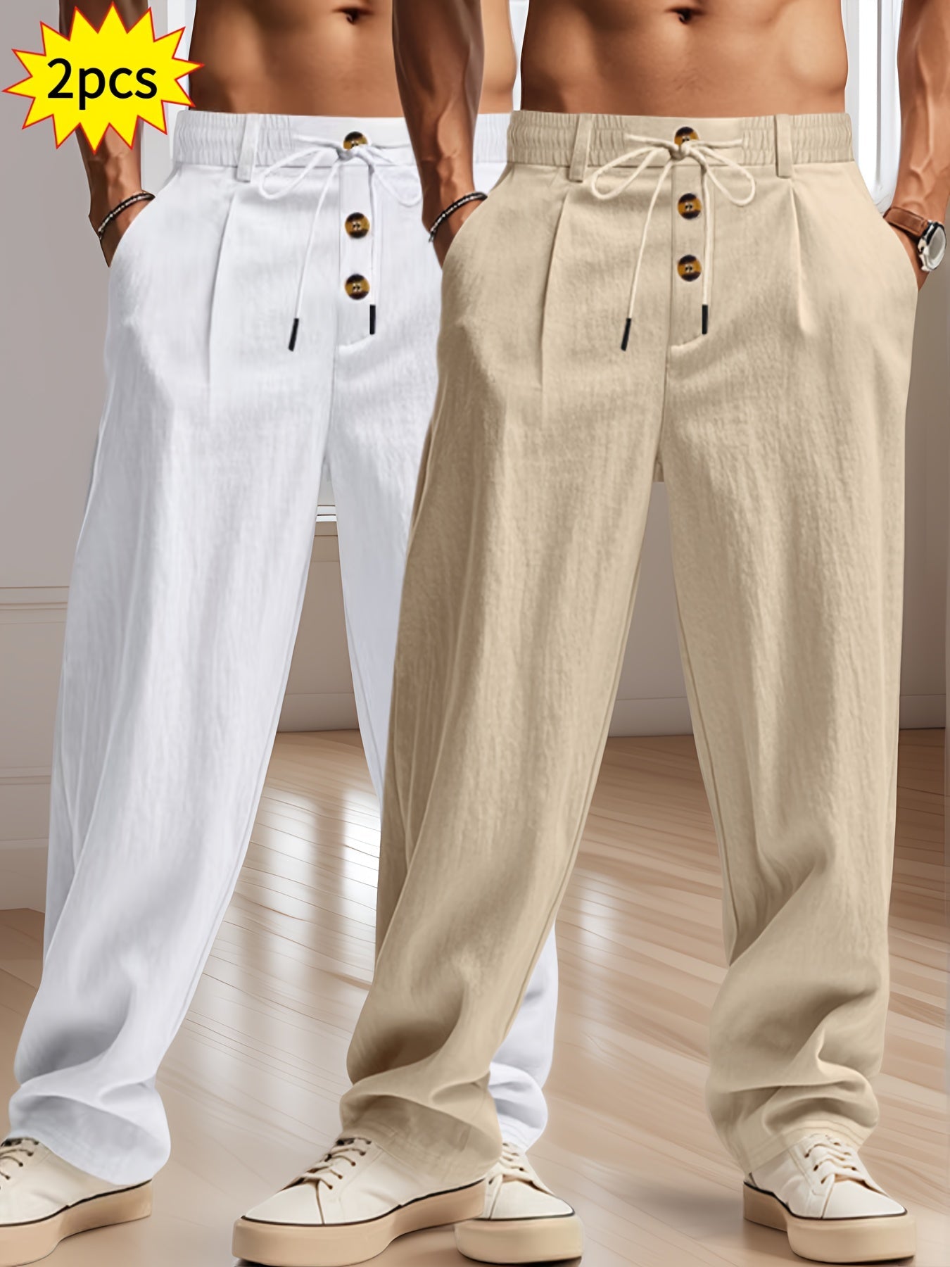 Entspanntes Luxe Hosen Set - Komfort und Stil ohne Kompromisse