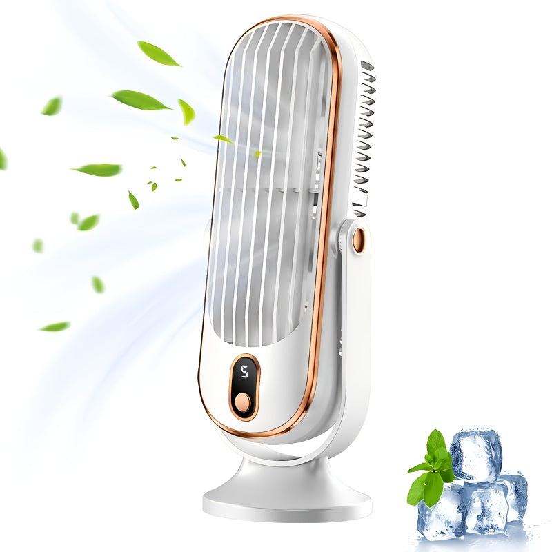 Tragbarer Ventilator – Stilvoll, Leistungsstark und Flexibel Kühlen