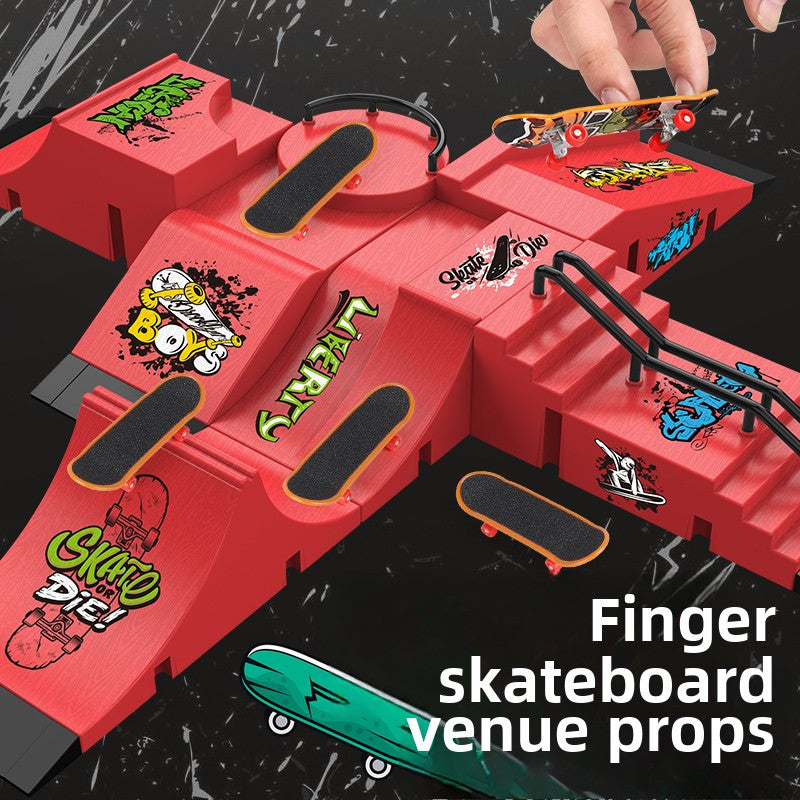 MiniRamp Finger Skatepark – Kreatives Spielvergnügen und Fähigkeiten Training