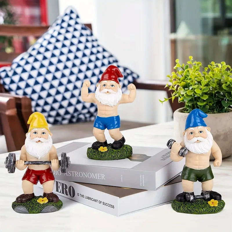 Sportliche Zwerge – Lustige Gartenfiguren für eine verspielte Atmosphäre