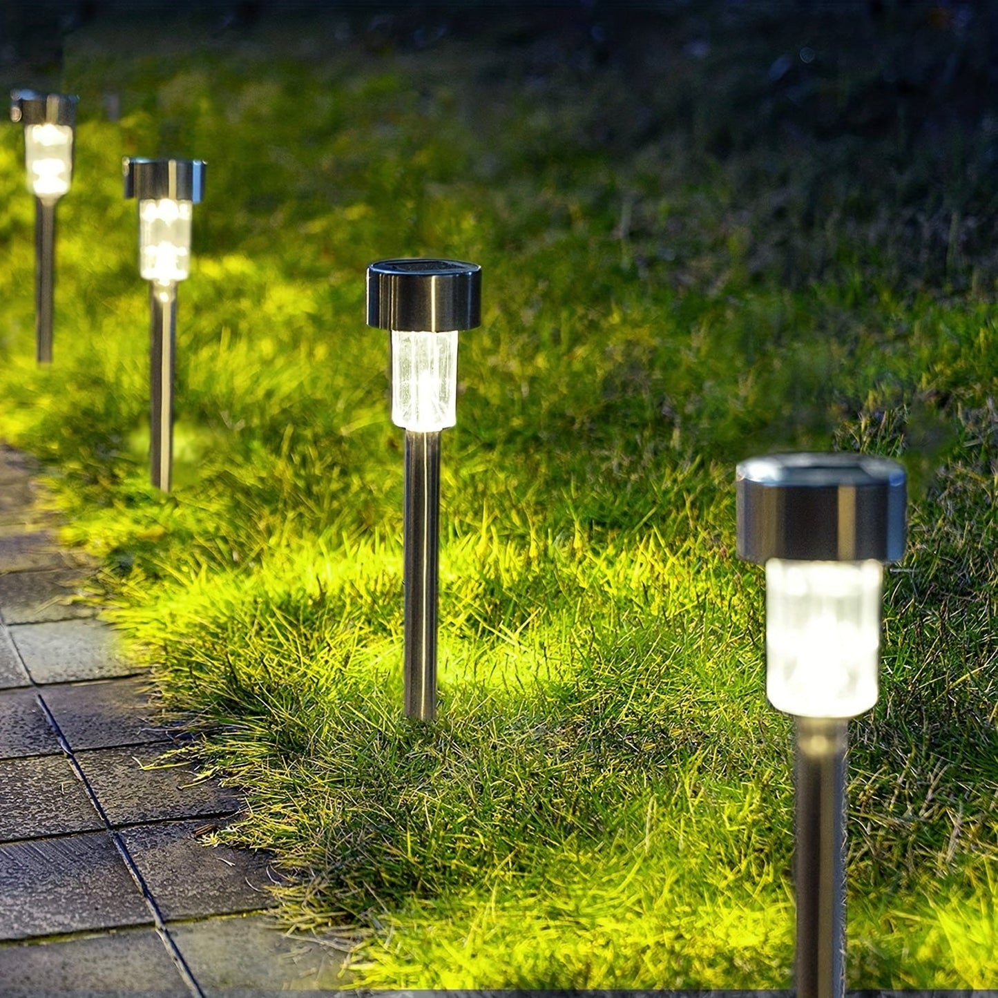 SolarBeam Sensor Gartenlampen Set – Für stilvolle Außenbeleuchtung