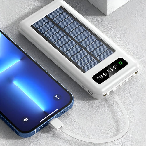 Hochleistungs-Solar-Powerbank mit 20.000mAh – Schnelles und Dual-Laden