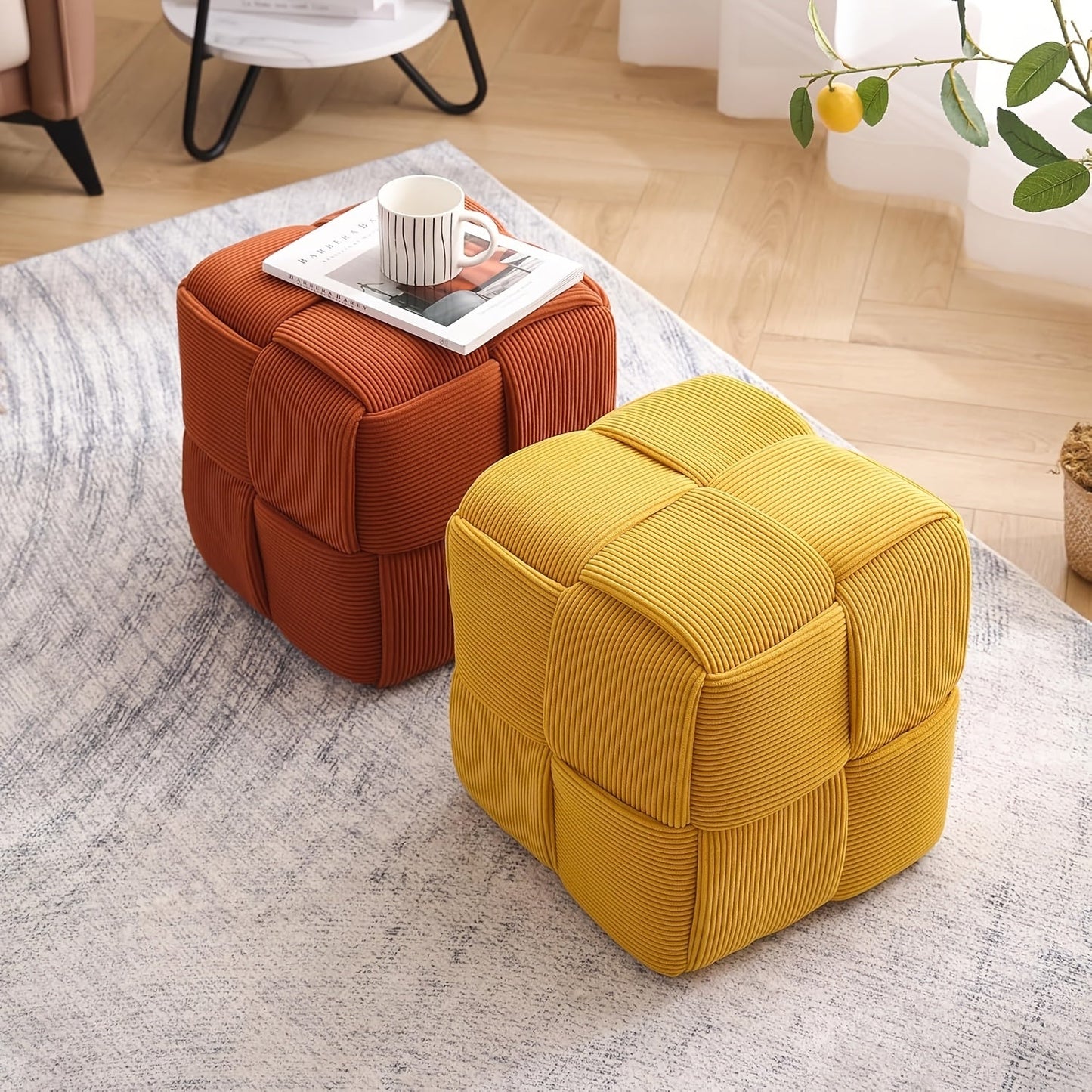 CordyCube Ottoman – Schickes Design und Komfort in Einem