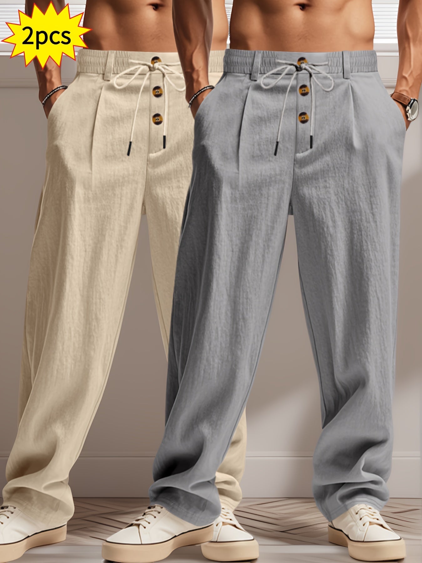Entspanntes Luxe Hosen Set - Komfort und Stil ohne Kompromisse