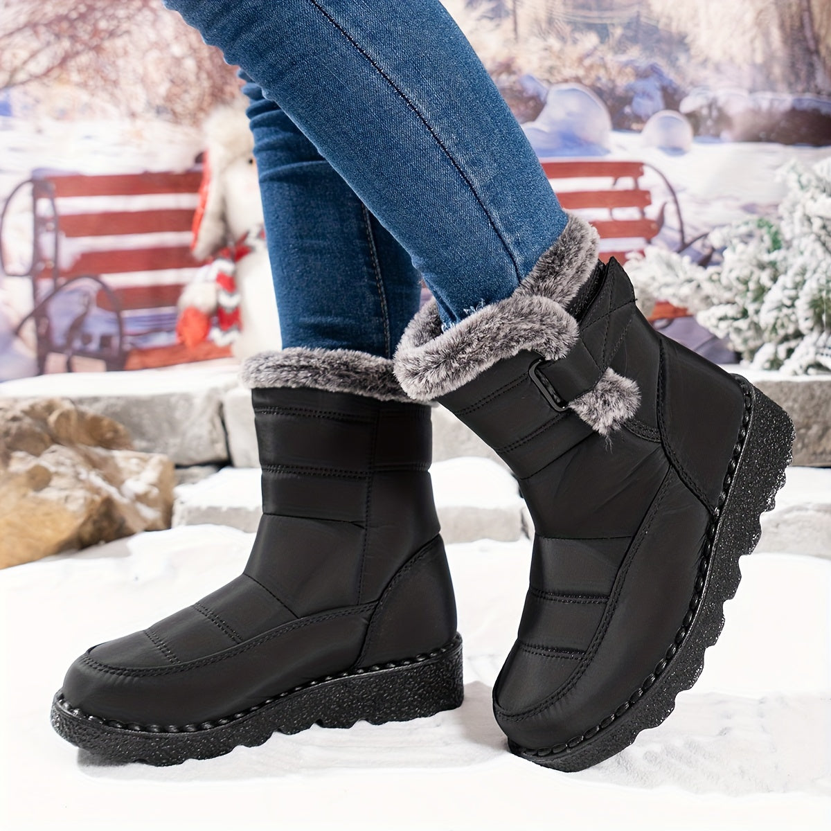 Lotte Damen Winterstiefel - Für Stylische und Warme Schritte im Schnee