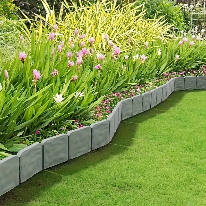 Steinlook Gartenrand Set – Praktisch und Dekorativ