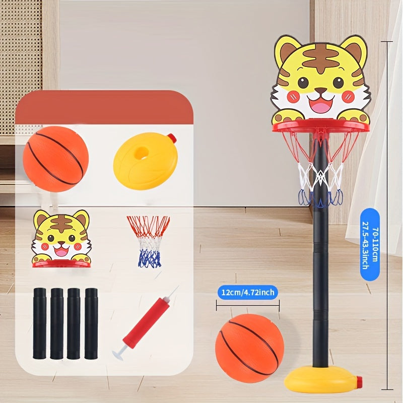 Fröhlicher Tiger Basketballkorb – Ideal für aktive Kinder