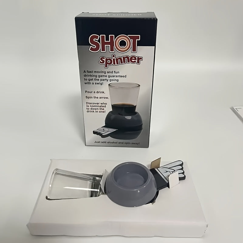 Spin the Arrow Shotglass-Spiel – Das ultimative Trinkspiel für Partys