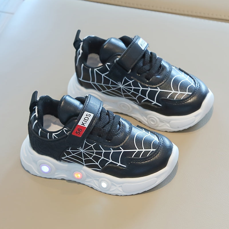 Spider-Net LED Sneakers - Für Abenteuerlustige Kinder
