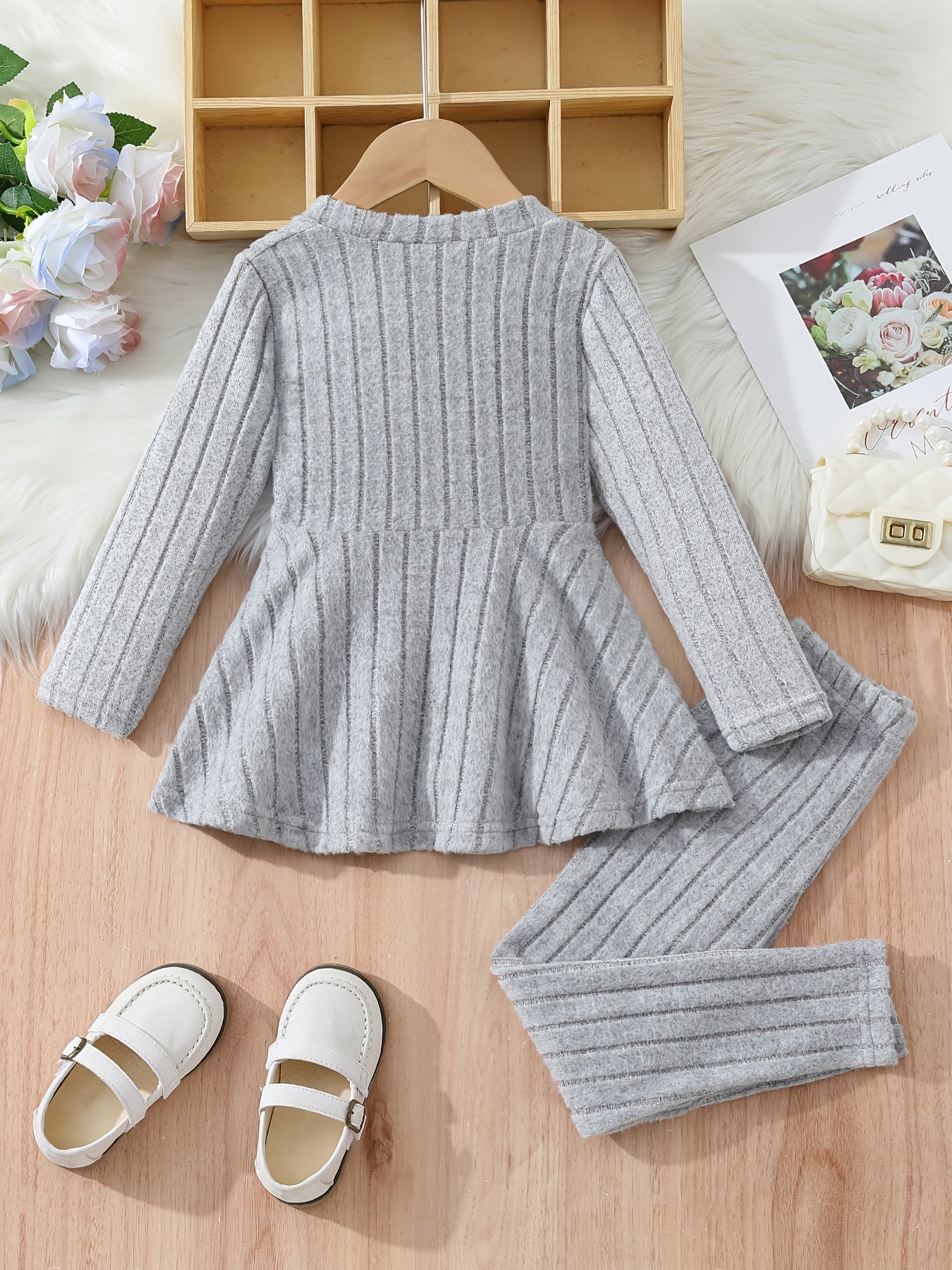 Sophie Mädchen Outfit Set – Bequem und Stylisch für den Herbst und Winter