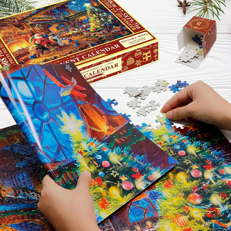 Weihnachtlicher Krippen-Adventskalender – Für ein magisches Weihnachts-Erlebnis
