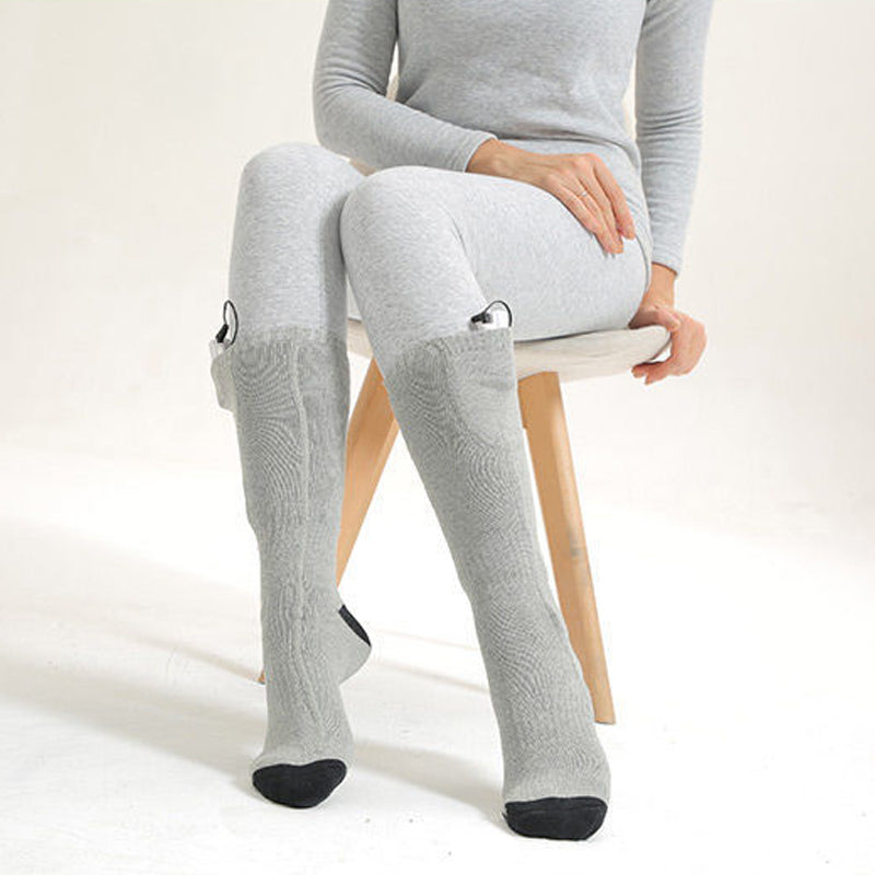 ThermoGlow Aufladbare Heizsocken – Warm und Bequem