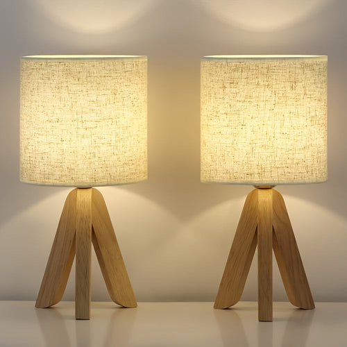 Natürliche Lichtstil Tripod Lampe – Für warmes und modernes Licht