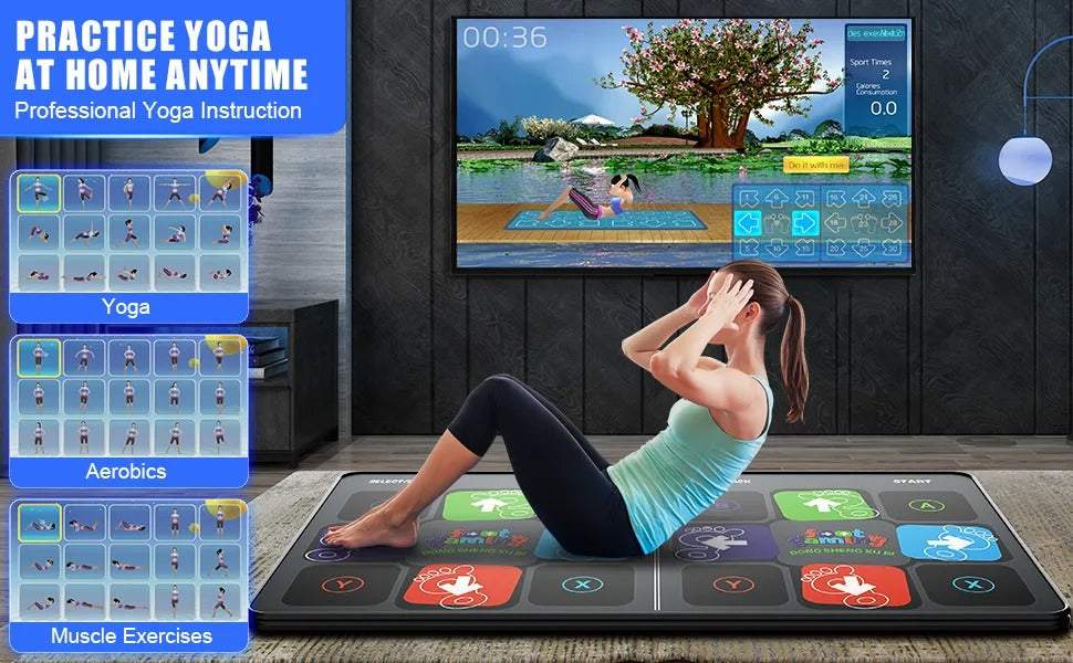 DanceMaster Interaktive Tanzmatte – Fitness & Spaß für die ganze Familie