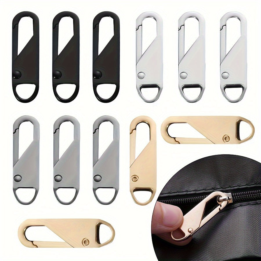 MultiFit Universelle Reißverschlussköpfe – Praktisches Ersatzset von 4