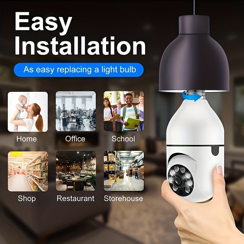 VisionGuard Smart-Lampen-Kamera – Sicherheit und Komfort für dein Zuhause