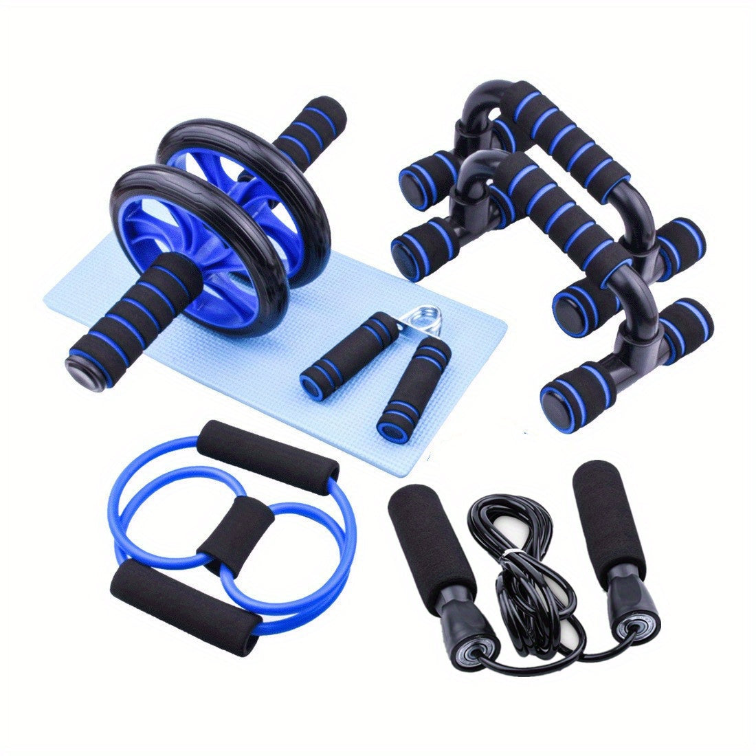 CoreMax Fitness Set – 7-teiliges Training für starke Bauch- und Kernmuskulatur