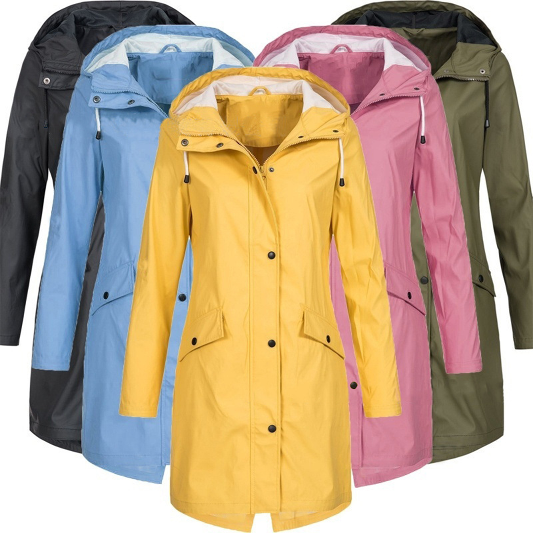 AquaShield – Stylische Regenjacke für Damen