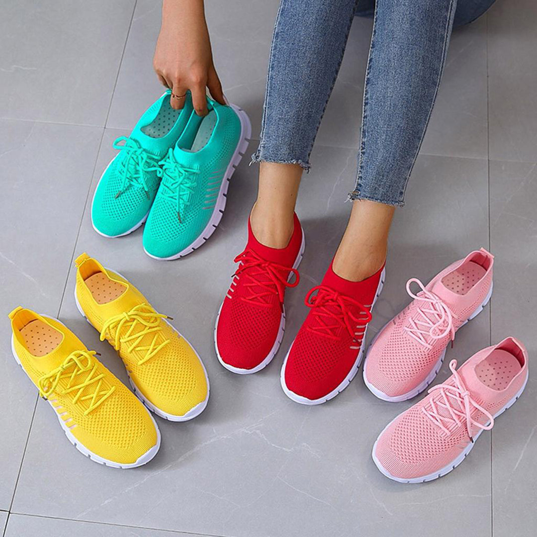 Atmungsaktive Turnschuhe für Frauen