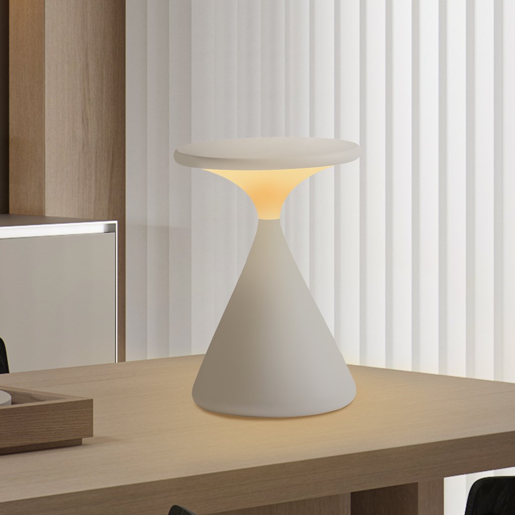 Aeron Sanduhr Dimmbares LED Tischlicht – Elegant und Kabellos
