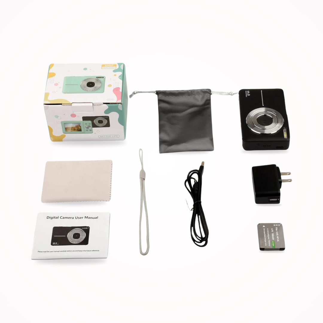 RetroSnap Digitalkamera – Vintage-Look mit moderner Technologie