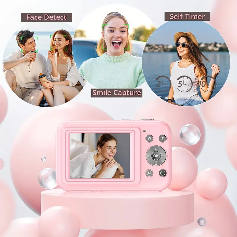 RetroSnap Digitalkamera – Vintage-Look mit moderner Technologie