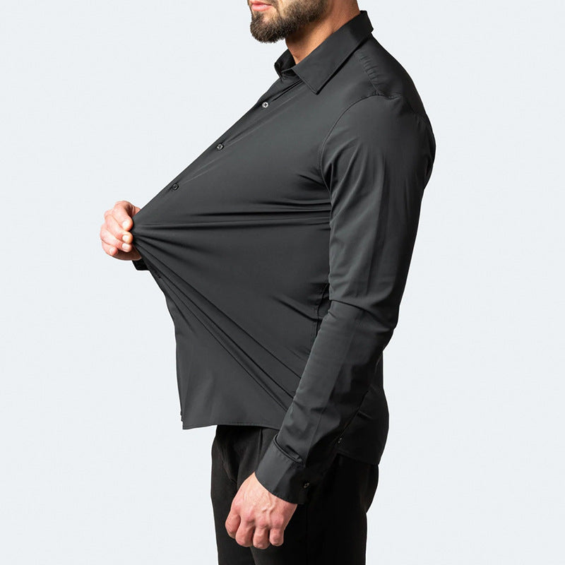 Elegantes Stretch-Hemd für Herren – Komfort und Klasse