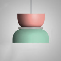 Mittel rosa & grün