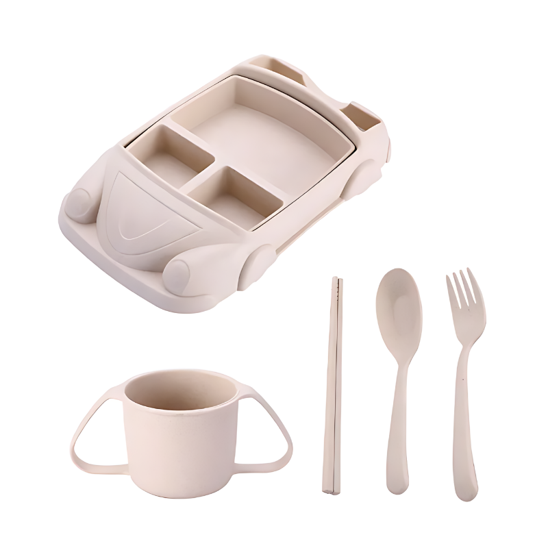 Fröhliches Lunchbox-Set – Multifunktional und gesund