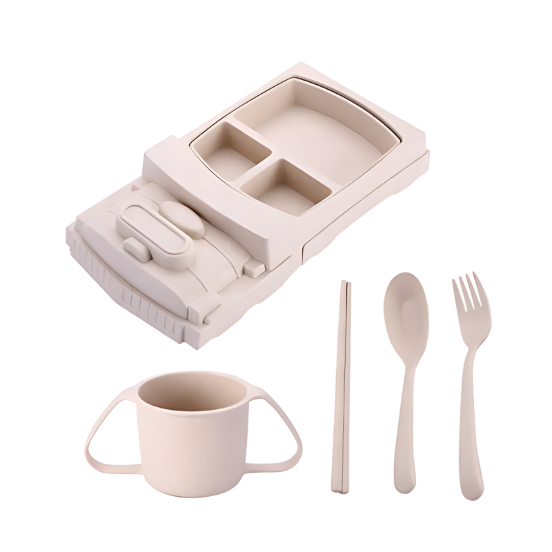 Fröhliches Lunchbox-Set – Multifunktional und gesund