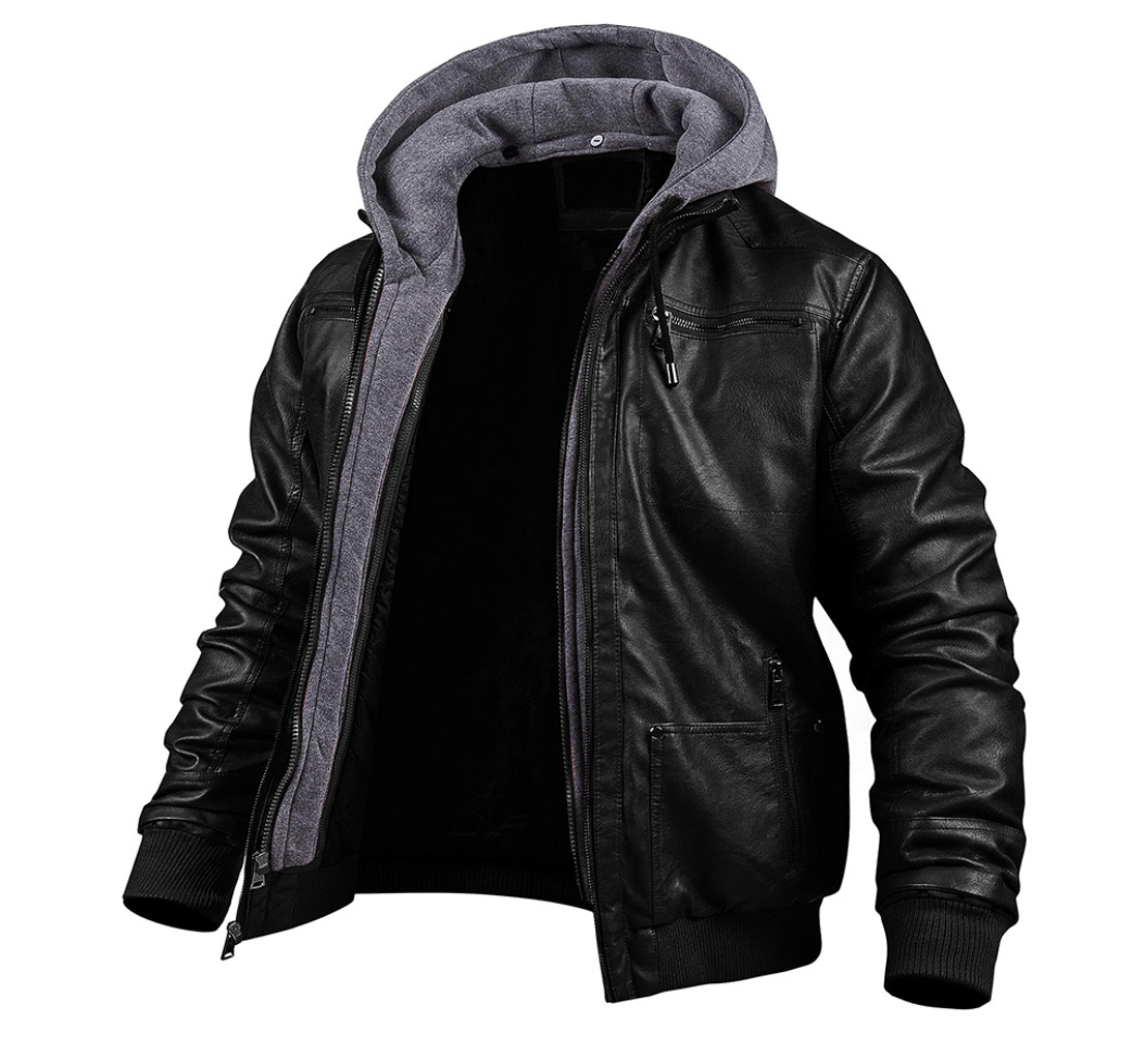 Rugged Voyager Lederjacke - Robus und Bequem