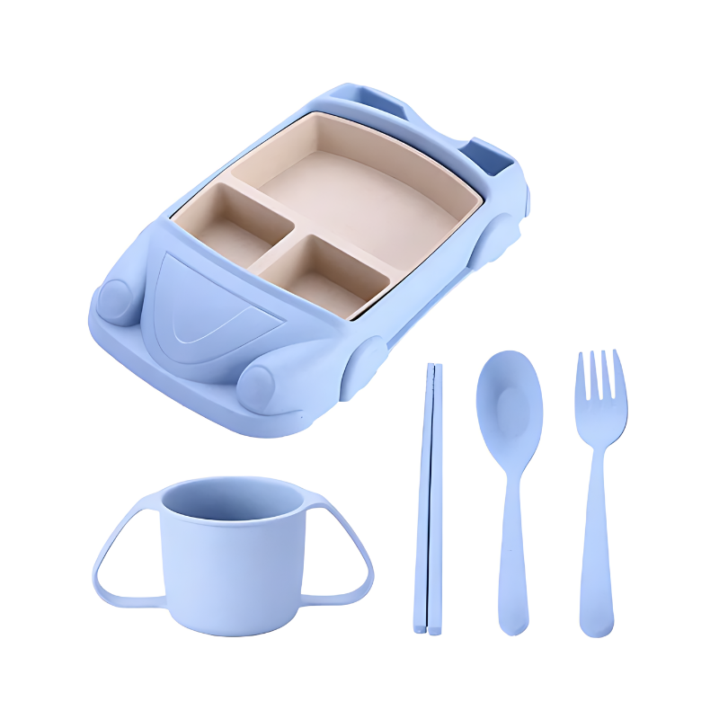 Fröhliches Lunchbox-Set – Multifunktional und gesund