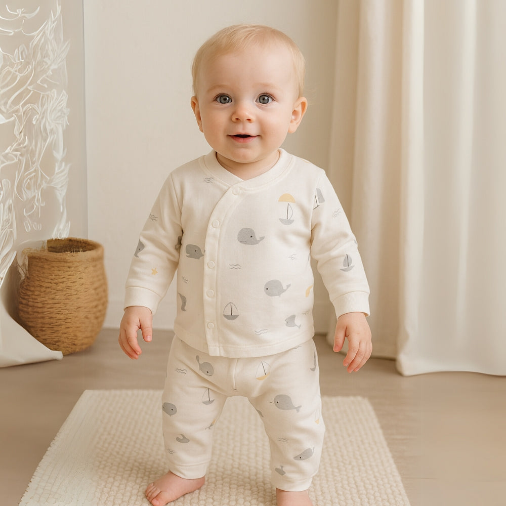 Lieber Tierdruck Babyset – Bequem und Niedlich Tag und Nacht