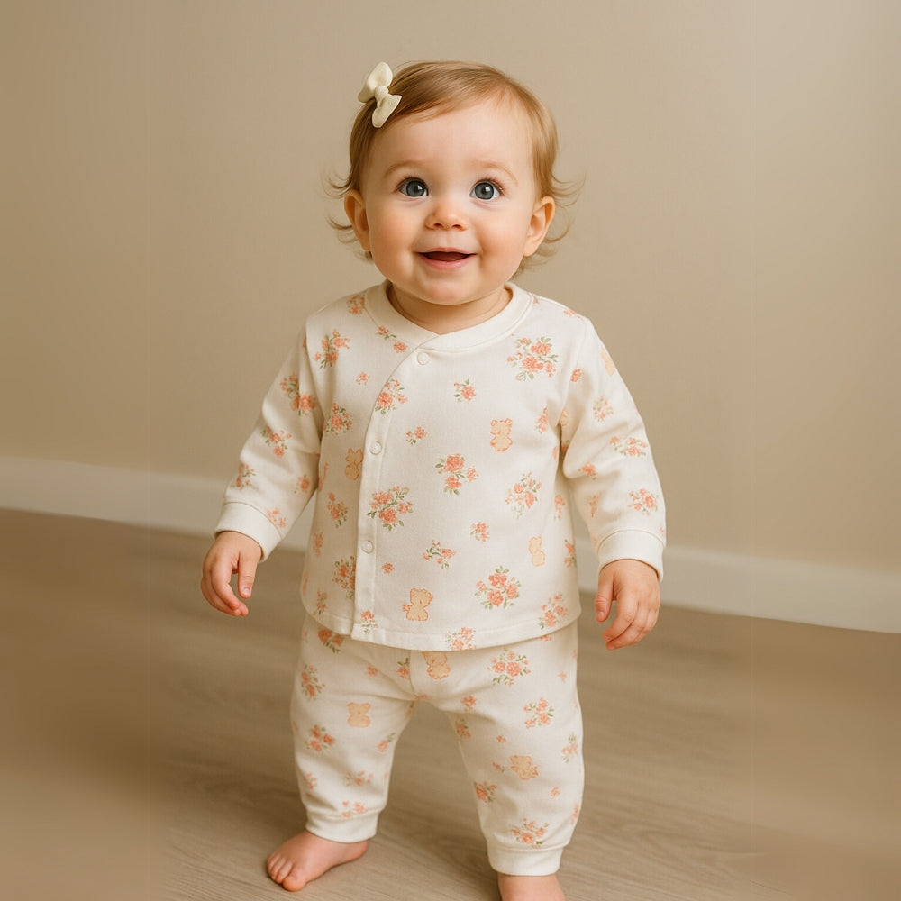 Lieber Tierdruck Babyset – Bequem und Niedlich Tag und Nacht