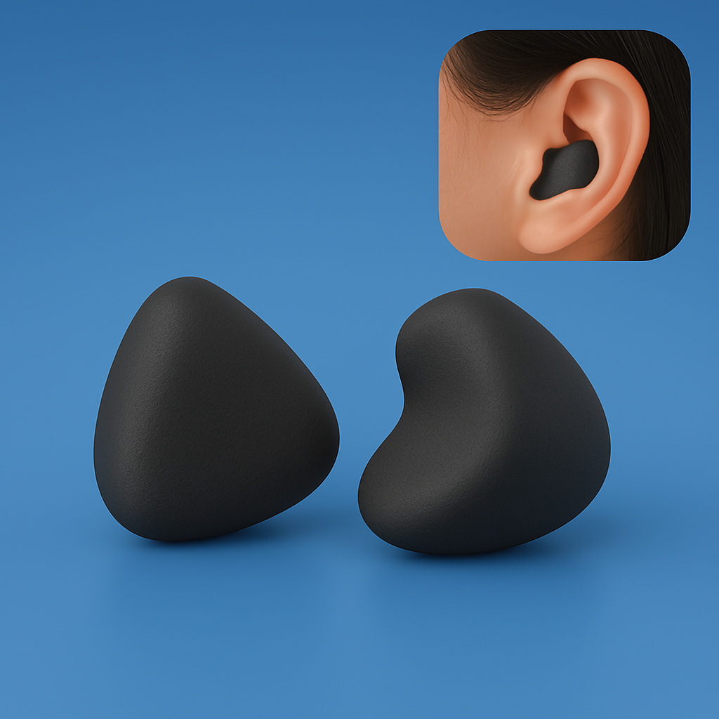 NoiseShield Ohrstöpsel – Ruhig Schlafen und Volle Konzentration