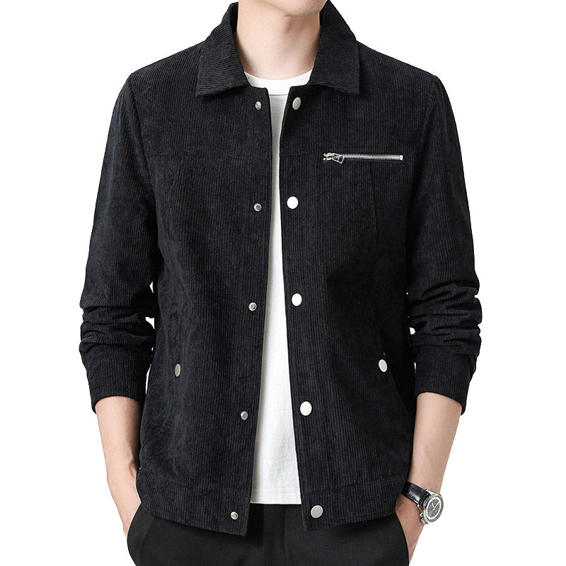 Moderne Cordjacke – Stilvolle Schicht für Männer