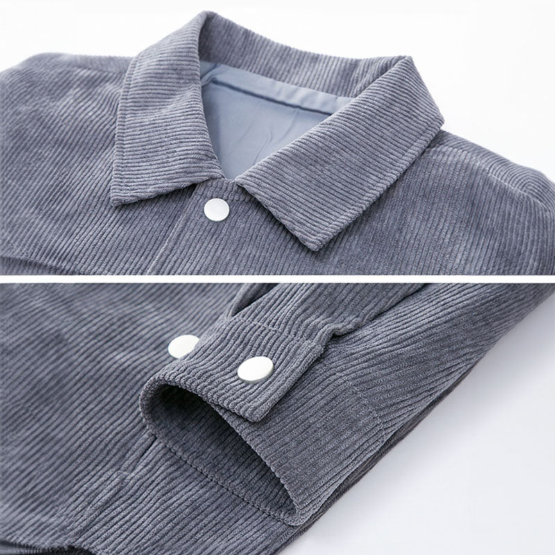 Moderne Cordjacke – Stilvolle Schicht für Männer