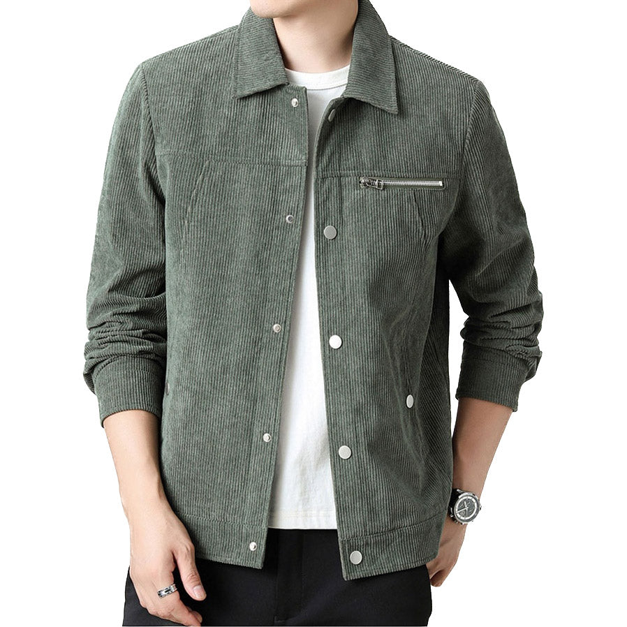 Moderne Cordjacke – Stilvolle Schicht für Männer