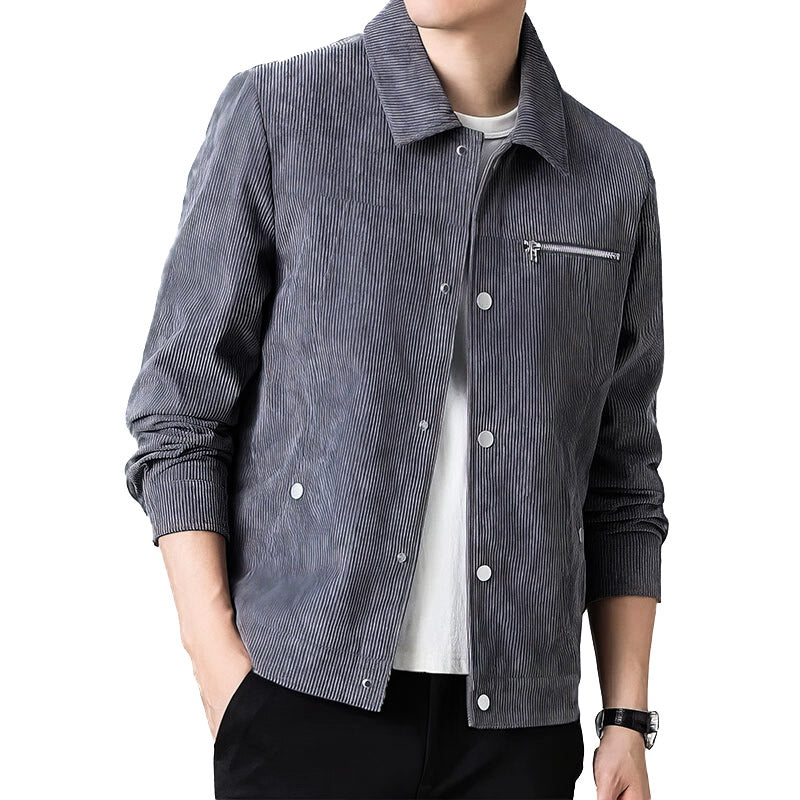 Moderne Cordjacke – Stilvolle Schicht für Männer