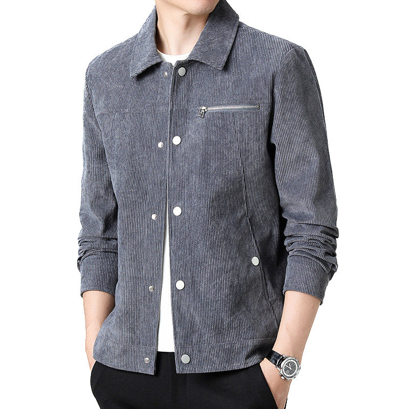 Moderne Cordjacke – Stilvolle Schicht für Männer