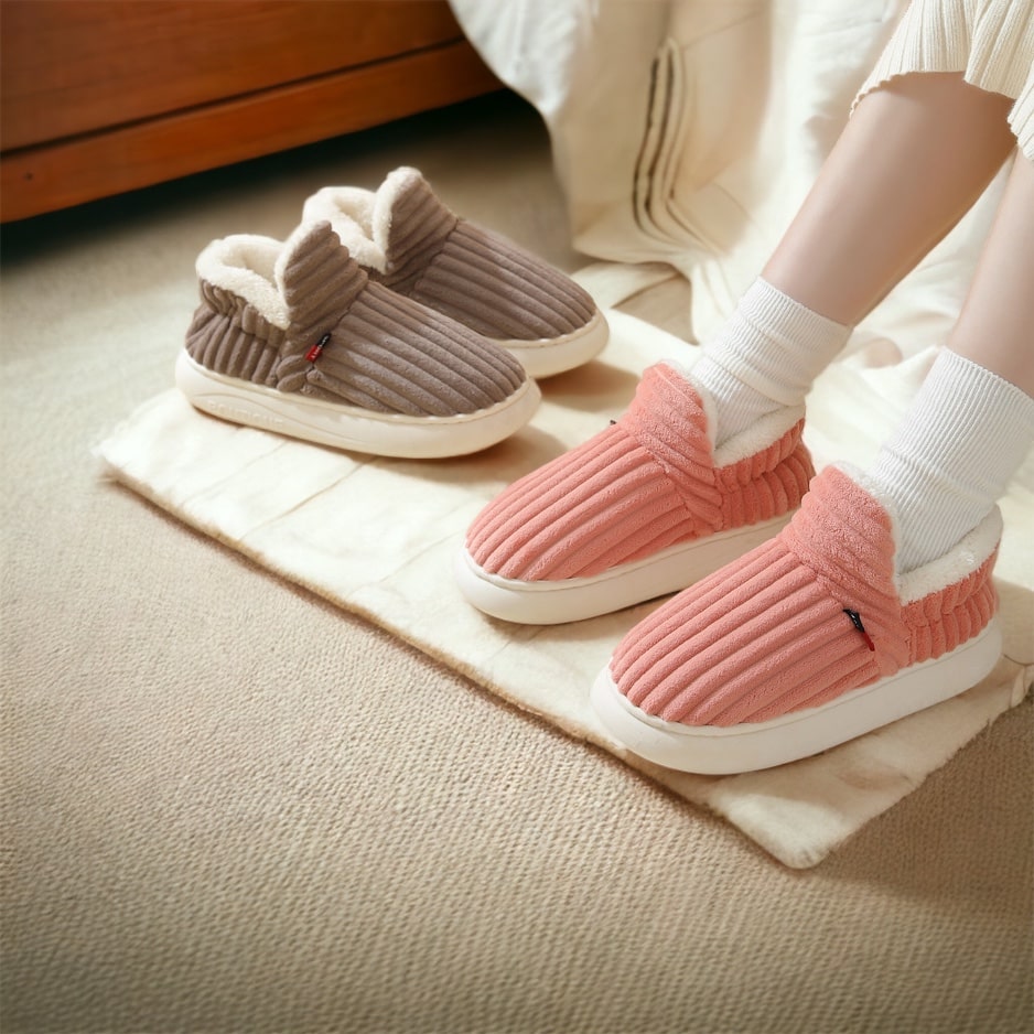 Ella Fleece Pantoffeln für Damen - Warm und Stilvoll