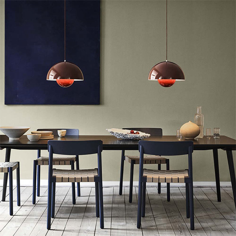 Nordic Bloom Hängeleuchte – Farbenfrohes Design und Warme Atmosphäre