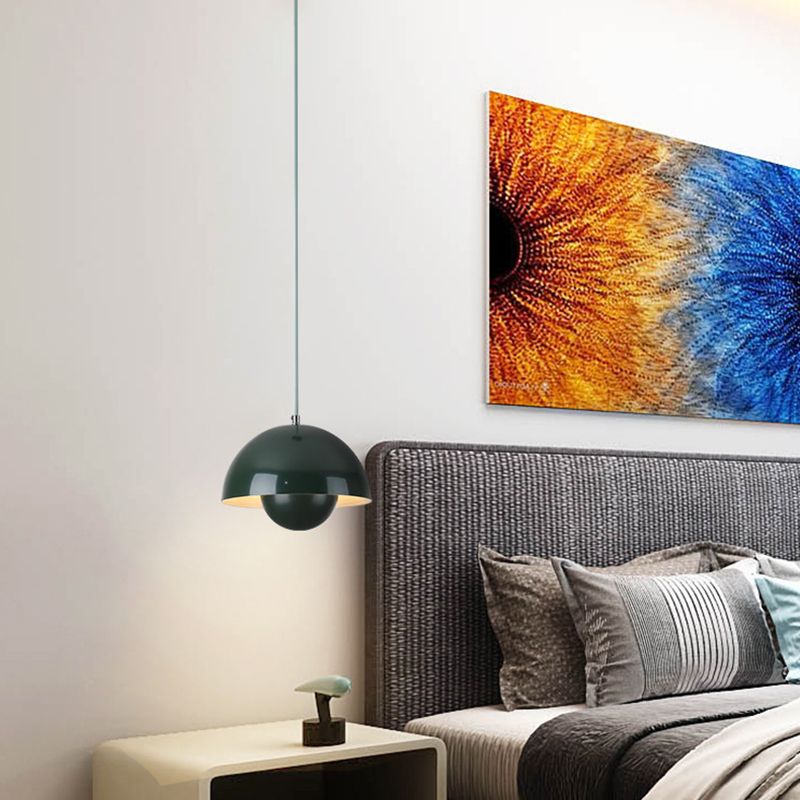 Nordic Bloom Hängeleuchte – Farbenfrohes Design und Warme Atmosphäre