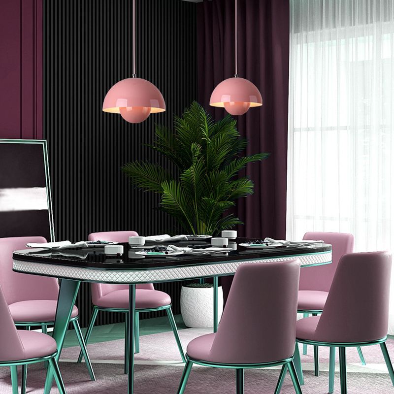 Nordic Bloom Hängeleuchte – Farbenfrohes Design und Warme Atmosphäre