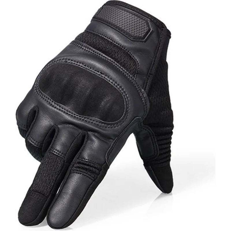 AirFlex Motorradhandschuhe – Atmungsaktives PU-Leder für Komfort und Sicherheit